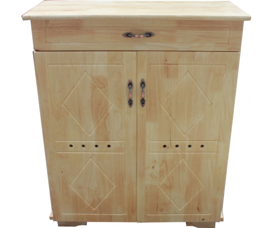 Tủ giày 2 cửa gỗ